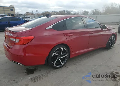 2021 Honda Accord Sport from USA, damaged, VIN 1HGCV2F36MA017592